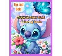 Tropical Alien Friends coloring book: Cute Island adventures to color for kids