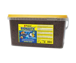 Tropical bionautic granulado Forro para pequeñas a Medianas Mar Peces de Agua, 1er Pack (1 x 5 l)