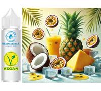 Tropical Chill Storm - Concentrado de sabor a piña, maracuyá y helado de coco - Vegano - Sasami - 100ml