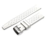 Tropical - Correa para el verano 2024 One More Strap de 18 mm, 20 mm, 22 mm, hebilla satinada de acero 316L, correas con liberación rápida, azul, amarillo, blanco, línea Premium, 22mm