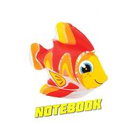 Tropical fish Notebook: Notebook with Tropical fish on the cover. The design with Tropical fish on the cover notebook is perfect for men, for women, ... notebook that makes your dream come true.