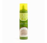 Tropical Fruits Coconut and Lime Body Mist Citrus Coconut Fragrance 240ml | Lightweight Fragrance Spray with Tropical Notes of Coconut and Lime. Refreshing Everyday Scent for All Day Freshness.