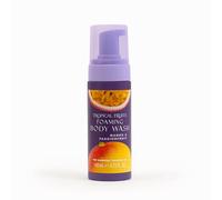 Tropical Fruits Mango and Passionfruit Foaming Body Wash Fruity 140ml | Foaming Shower Gel That Gently Cleanses and Refreshes Skin. Fruity Scent with Mango and Passionfruit Notes. For Daily Use.
