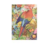 Tropical Garden (Nature Montages) Midi Lined Journal: Hardcover, 120 gsm, ribbon marker, memento pouch, elastic closure