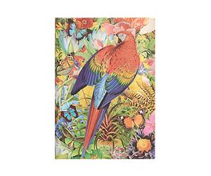 Tropical Garden (Nature Montages) Midi Lined Journal: Hardcover, 120 gsm, ribbon marker, memento pouch, elastic closure