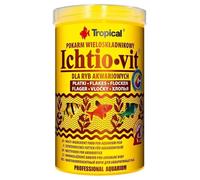 Tropical ICHTIO-Vit 250ml / 50g - Alimento de Varios Ingredientes para Peces de Acuario