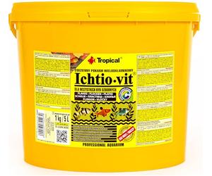 Tropical ichtio Vit Principal Copo de Forro (Forro) para Todos los Peces Ornamentales, 1er Pack (1 x 5 l)