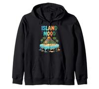 Tropical Island Mood Summer Beach Vacation Vibes Sudadera con Capucha