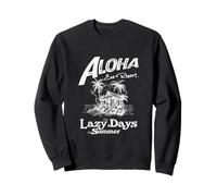 Tropical Island Paradise Resort Lazy Summer Vibes Divertido Sudadera