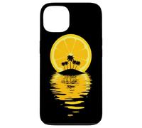 Tropical Lemon Sunset - Original Design, Summer, Chill Relax Carcasa para iPhone 13