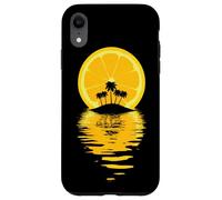 Tropical Lemon Sunset - Original Design, Summer, Chill Relax Carcasa para iPhone XR