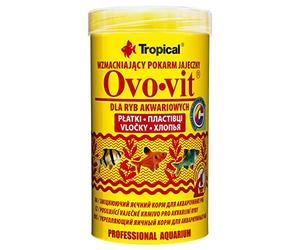 Tropical OVO-Vit 250ml / 50g - Alimento Reforzado Preparado con Huevos para Peces de Acuario