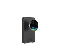 Tropical Palma Arbol Playa Notte Estrellas Mar Oceano PopSockets PopWallet para MagSafe