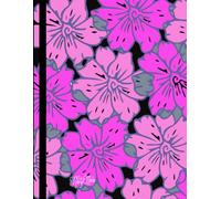 Tropical Pink And Magenta, Hawaiian Girl Florals, 150 Lined Page, 8x11 Page, Notebook Perfect For School, Learning And Note-Taking: Created With ... By: Artist Mary Elisabeth Linder @ MaryEMade