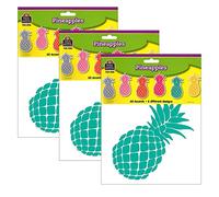 Tropical Punch Pineapples Accents, 30 Per Pack, 3 Packs