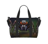 Tropical Rainforest Spiders - Bolsa de viaje cruzada para mujer, bolso de mano informal con cremallera, adecuado para el trabajo, viajes, fitness, viajes