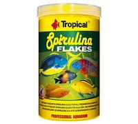 Tropical SPIRULINA Flakes 1000ml / 200g - Alimento con spirulina para Peces de Agua Dulce y Salada