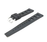 Tropical Strap One More - Correa de goma de silicona Sub Diver Vintage Rally Racing de liberación rápida 20 mm 22 mm, 22mm, Caucho, No es una piedra preciosa