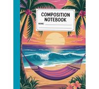 Tropical Sunset Composition Notebook: Puerto Rico Inspired