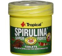 Tropical Super Spirulina Forte 36% Tablets comida para acuariofilia 50 ml