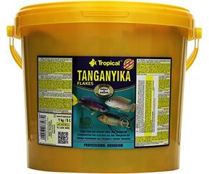 Tropical TANGANYIKA 5L / 1kg - alimento con Varios Ingredientes en Forma de Escamas para cíclidos