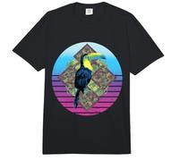 Tropical Tucán Geométrico Ave Fauna Silvestre Animal Selva Comfort Colors Adult Heavyweight T-Shirt