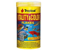 Tropical Vitality&Color 100ml / 20g - Alimento Que asegura vitalidad y realza el Color de Todos los Peces Ornamentales