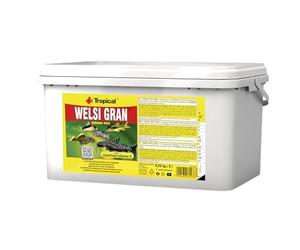 Tropical WELSI Gran 5L / 3,25kg - Alimento Completo en Forma de gránulos Multi-Ingredientes Que se Hunde para Peces