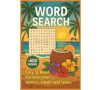 Tropical Word Search Challenge - Summer Edition: Large Word Search Puzzles for Adults and Seniors for Relaxing and Unwind