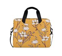 TropicalLife Bolsa para portátil de 6.1 y 16 pulgadas, diseño floral de otoño, maletín con asa para mujeres, hombres, niñas, damas, viajes, multicolor, 15.7*3*11.8 inch