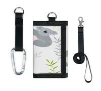 TropicalLife Koala - Cartera delgada y pequeña bolsa organizadora de dinero, bolsa de cambio ligera y portátil