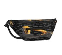 TropicalLife Project - Bolso bandolera para excavadora de coche, unisex, gran capacidad, casual, bolsa de hombro para viajes, deportes, gimnasio, corredor, color, X-Large