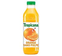 Tropicana - Pulpa de jugo de naranja pura sin 1 litro