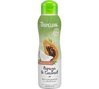 Tropiclean Luxury 2 In 1 Pet Shampoo Conditioner Papaya Coconut 355 ml