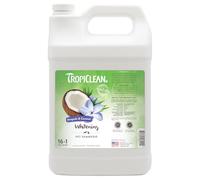 TropiClean Champú para Mascotas - Whitening - Ilumina, Hidrata, Acondiciona la Piel y el Manto I para Perros y Gatos I Libre de Parabenos, Jabón - Awapuhi y Coco, 3,78 L