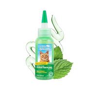 Tropiclean Fresh Breath by Gel de Cuidado Bucal para Gatos - Sin Cepillado - Ayuda a Eliminar la Placa y el Sarro - Original - 59 ml