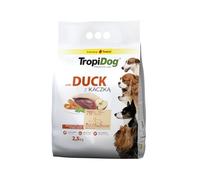 TROPIDOG Premium Adult Small Duck & Rice 2,5kg - Alimento con Pato y arroz para Perros Adultos de Razas pequeñas