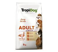 Tropidog Premium Adulto Razas Pequeñas con Pato y Arroz 8kg