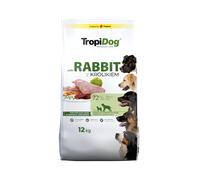 TROPIDOG Premium Adulto razas medianas y grandes rico en conejo y arroz 2x12 kg