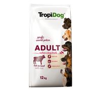 Tropidog Premium Adulto Razas Medianas y Grandes Ternera con Arroz 12kg