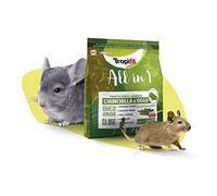 Tropifit All in 1 Chinchila & Degu - Comida para Chinchillas y Canasta