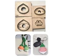 Troquel de corte de cuero con adorno de rábano, cortador de troquelado para manualidades, herramienta de estampado de aleación de acero, plantilla de grabado en relieve