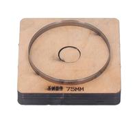 Troquel de corte de cuero Moldes de perforación manual de acero de aleación de forma redonda para herramientas de manualidades DIY Fabricación de joyas Funda para teléfono móvil