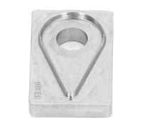 Troquel de corte de gotas de agua, cortador de agujeros de cuero de aleación de acero, molde de perforación para manualidades DIY, fabricación de joyas