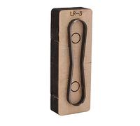 Troquel de corte de Metal de cuero, molde de corte de estampado DIY para accesorios artesanales (LR-3)