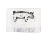 Troquel de corte hueco en forma de cerdo, troquel perforador de cuero en acero aleado con base de acrílico para manualidades DIY, molde para artesanías en cartón, goma, plástico,