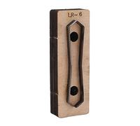 Troquel de Corte para Cuero en Acero de Aleación, Herramienta de Corte Metálica para DIY, Precisión y Durabilidad LR 6 - Corte Rápido, Material Resistente, Ideal para Manualidade (LR-6)