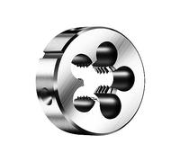 Troquel de rosca de tubería Z/NPT, troquel de roscado redondo de acero de aleación for máquinas, herramientas de roscado for mecanizado de moldes (Size : NPT 1/8)