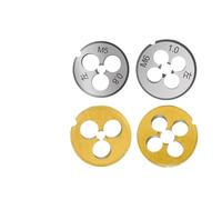 Troquel De Roscado A Mano Izquierda M3 M6 M8 M10 M12 M14 M16 M18 M20 1 Pieza Troqueles Corte Hilo Métrico Herramientas for Herramienta Metalúrgica(M4x0.7)