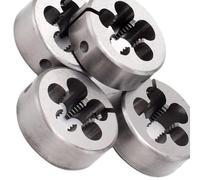 Troquel de roscado redondo HSSE - BSW 1/8" a 5/8" - Acero for herramientas de aleación duradera for roscado de metal y plástico - 1 PCS(W3I16-24)